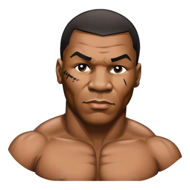 Mike Tyson the boxer sticker