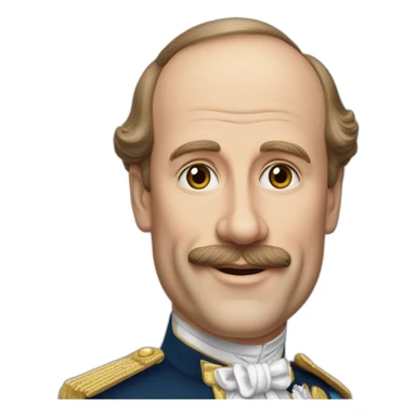 prince albert 2 de monaco à pied sticker