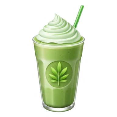 ice matcha latte sticker