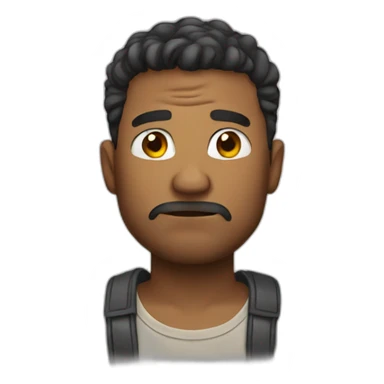 a man feel bad sticker