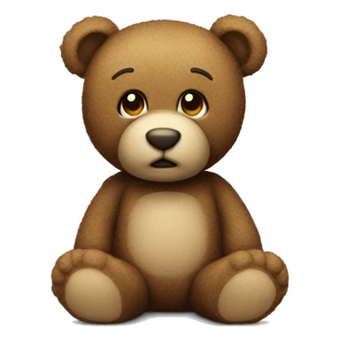  teddy waiting for you  sticker