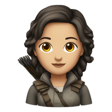katniss everdeen sticker