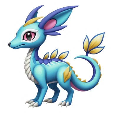 Meloetta-Sergal-Cresselia-Palkia-Stitch-Fakémon-creature-hybrid sticker