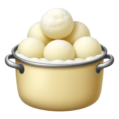 a pot with full og rasogolla sticker