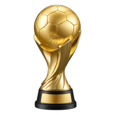 Football World Cup trophy sticker