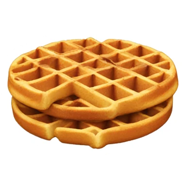 belgium waffle  sticker