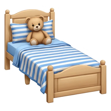 bed for kid sticker