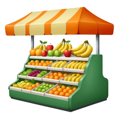 Super market stand sticker