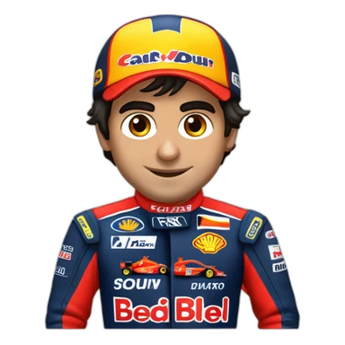 Carlos sainz jr ferari sticker