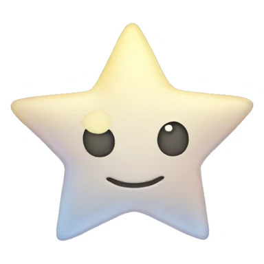 Little star celestial moon sticker