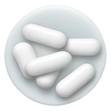 white pills sticker