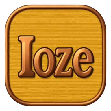 An embroidered patch with the word "BRONZE" on it sticker