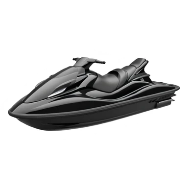 Outline of jetski sticker