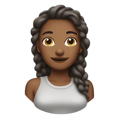 Nice girl has good self care sticker