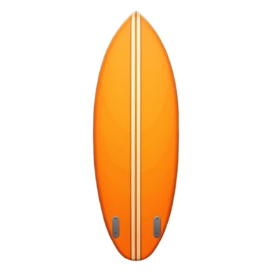 orange pattern surfboard sticker