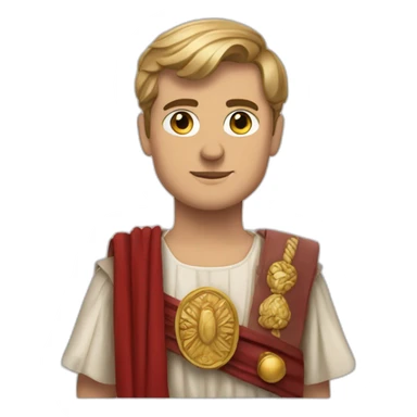 Paul Mescal wearing roman clothes sticker