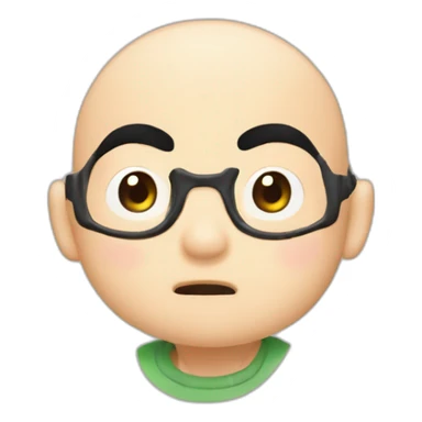 Shin chan riendose sticker