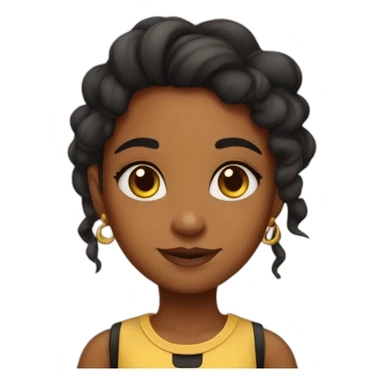 Girl bee taurus sticker