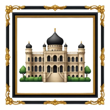 Palace british sticker