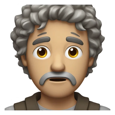 Man going crazy sticker