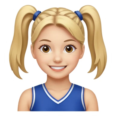 pon pon da cheerelader sticker