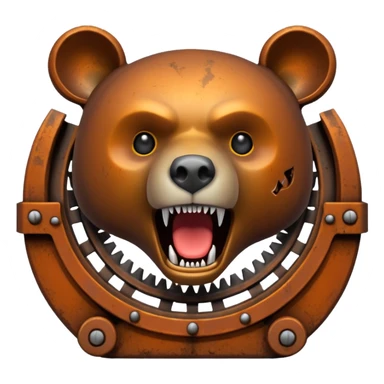 Bear trap sticker