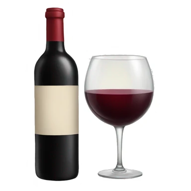 Red wine  sticker