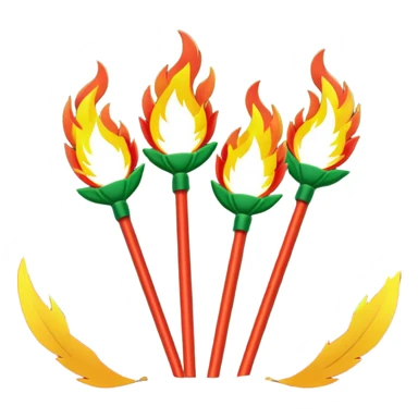 
Laurel Wreaths
Torch Relays
Stadium Flags sticker