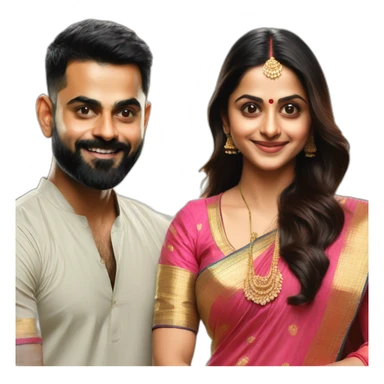 Kohli Anushka  sticker
