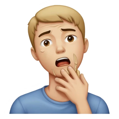 Man choking him self out  sticker