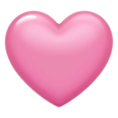 A pink heart design by ribon sticker