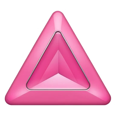 pink girly google play store triangle sticker