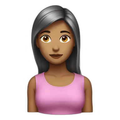 girl with lean sticker