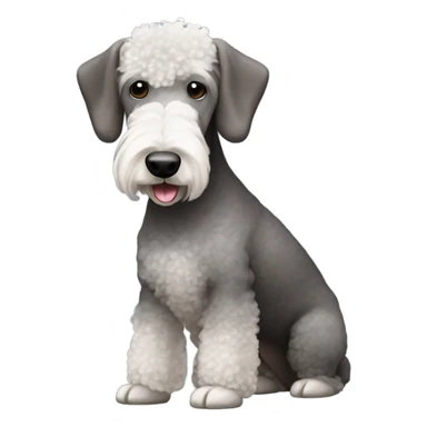 beddlington terrier sticker