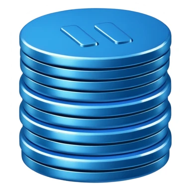 blue coins credit pack sticker