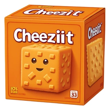 cheezit box sticker