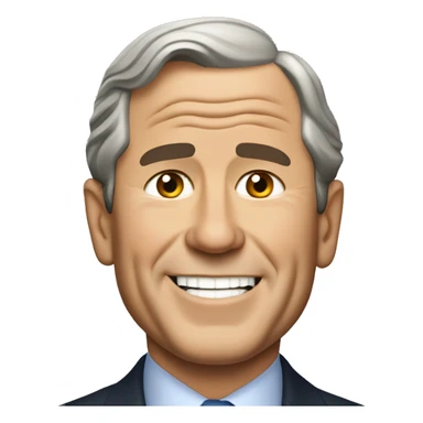George W Bush sticker