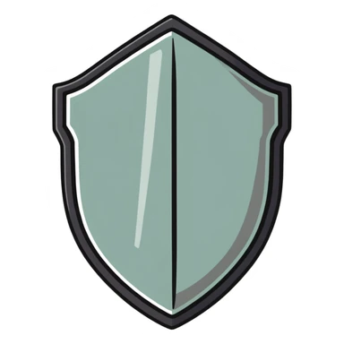 Peer to peer cryptocurrency exchange with a shield representing escrow security sticker