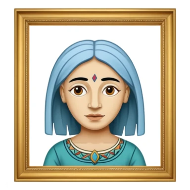  picasso painting frame sticker