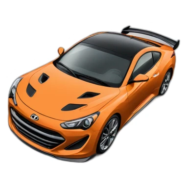 Hyundai Tuscani  sticker