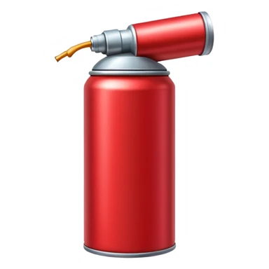 red spray can sticker