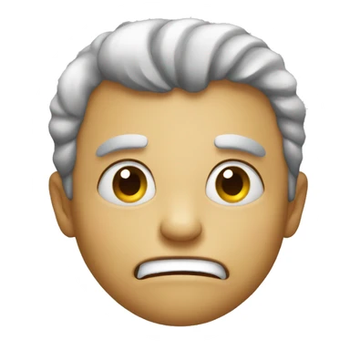 mad but happy  sticker