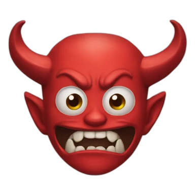 Devil copa  sticker