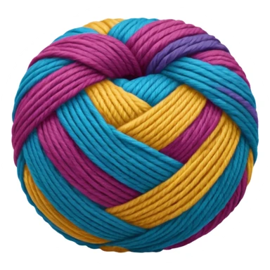 ball of yarn sticker