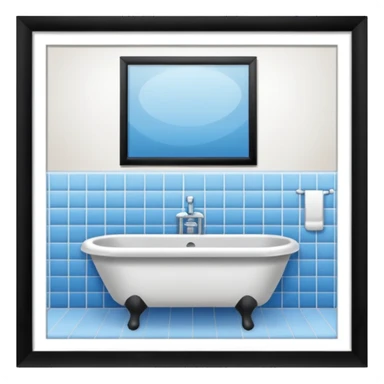 ванная комната sticker