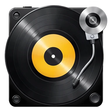 vinyl record sticker