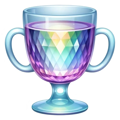 Rhinestone cup sticker