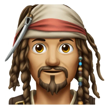 Jack Sparrow blir eyes sticker