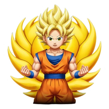 dragon ball fusion  sticker