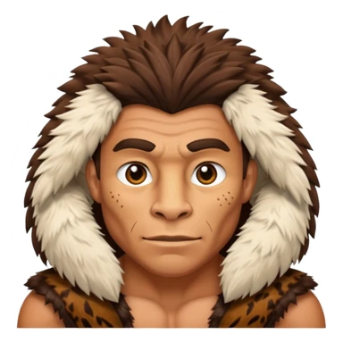 prehistoric human sticker